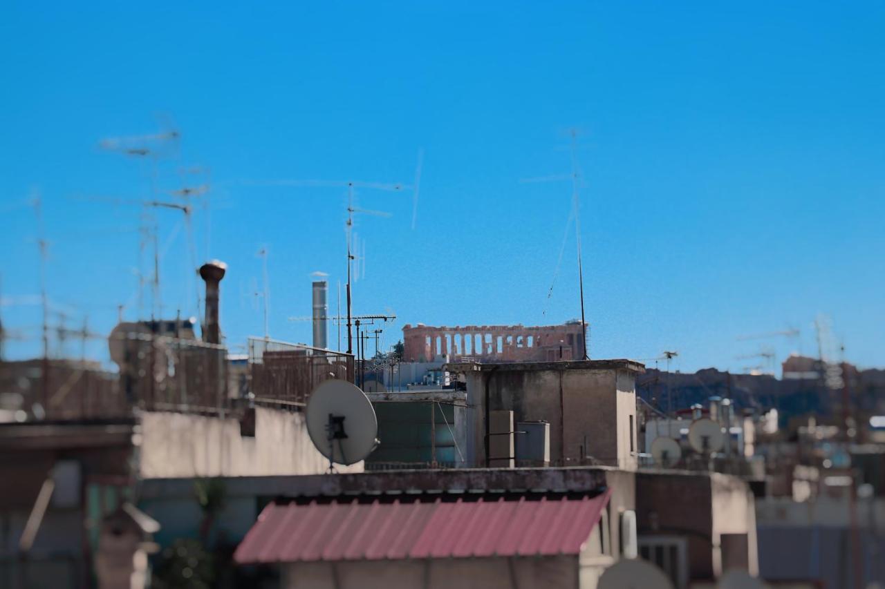 Penthouse With Acropolis View Apartment Атина Екстериор снимка